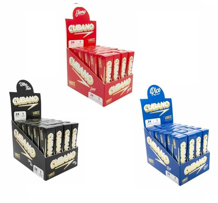 Vibes Cubano Cones | King Size | 24 Packs product image