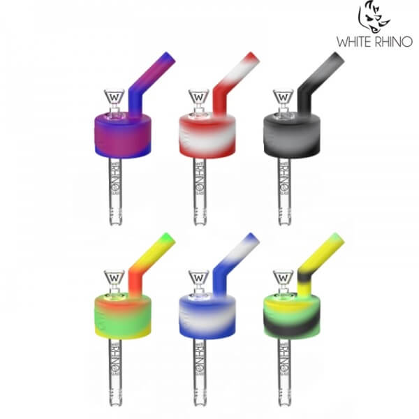 White Rhino Pop Top Portable Waterpipe product image
