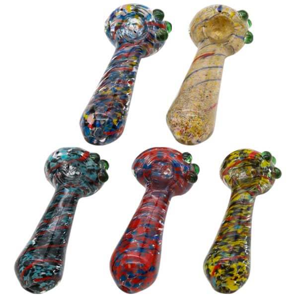 Mosaic Heavy Handpipe | 4 inch | Assorted Colors product image