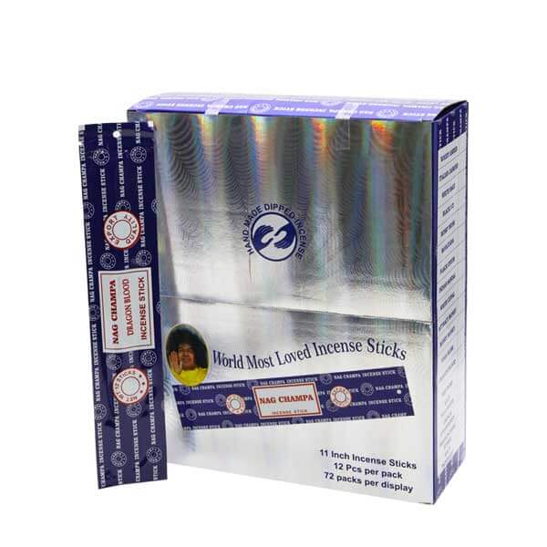 Nag Champa Incense Sticks | 12 Pack | 72 Count Display product image