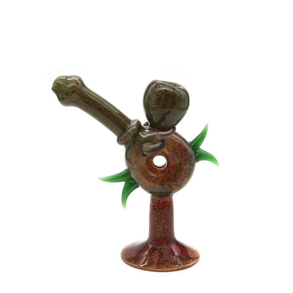Stand Base Stone Color Waterpipe | 8 inch  product image