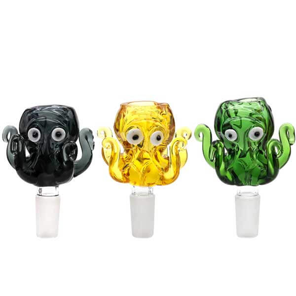 Octopus Bowl (Q195) | 14mm | Male | Assorted Colors product image