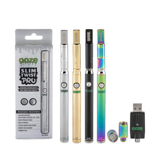 Ooze Slim Twist Pro 320mah VV Pen Vaporizer Starter Kit product image