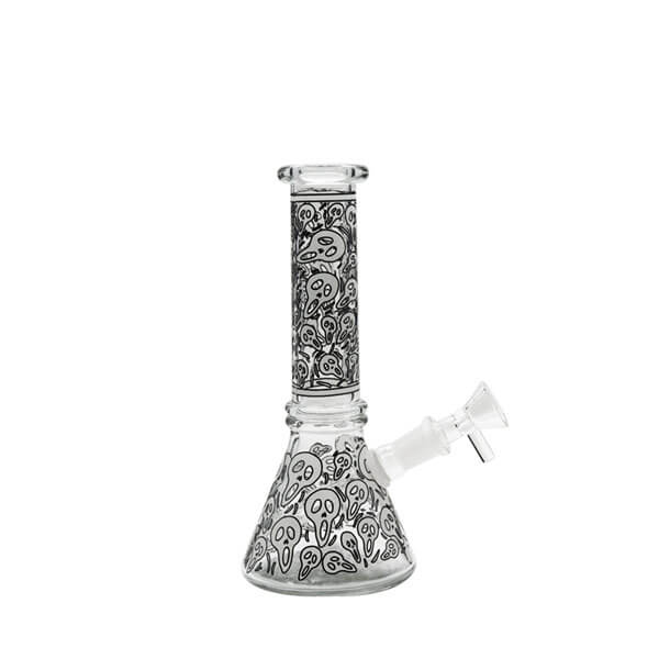 Phantom Glow in the Dark Beaker Waterpipe | 8 inch product image