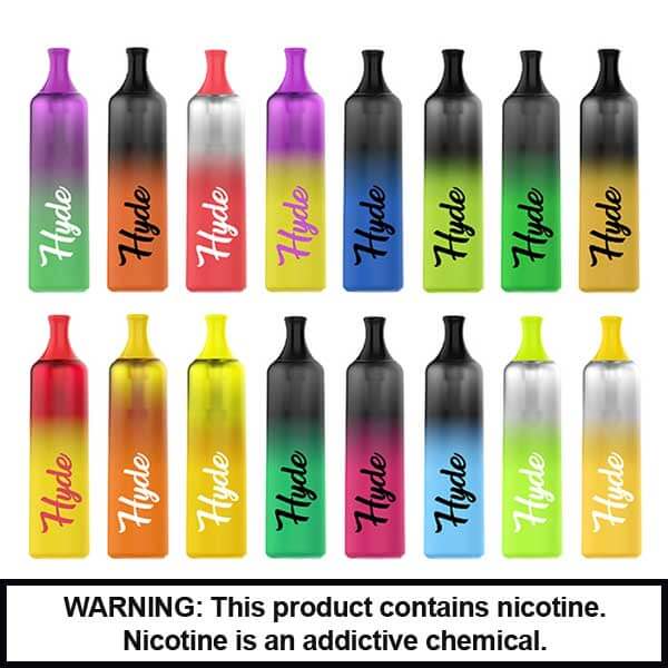 Hyde Retro Recharge Disposable | 4000 Puffs | 5% Nicotine | 10 Count Display product image