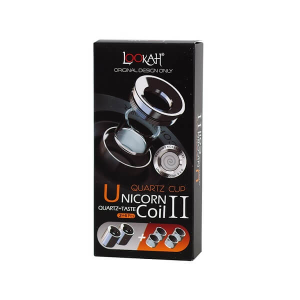 Lookah Unicorn Atomizer Set | 0.6ohm | 2 Atomizers and 4 Quartz Cups product image