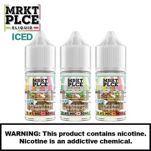 MRKT PLCE E-Liquid Salt Nicotine on Ice 30ml product image