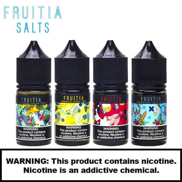 Fruitia Salt Nicotine E-Liquid 30ml product image
