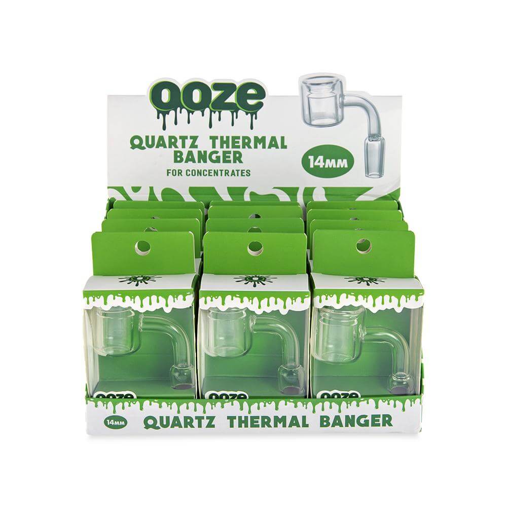 Ooze 90 Degree Thermal Banger | 14mm | Male | 12 Count Display product image