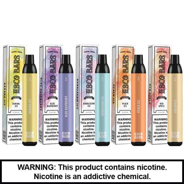 Escobar Mesh Disposable | 5% Nicotine | 2500 Puffs | 10 Count Display  product image