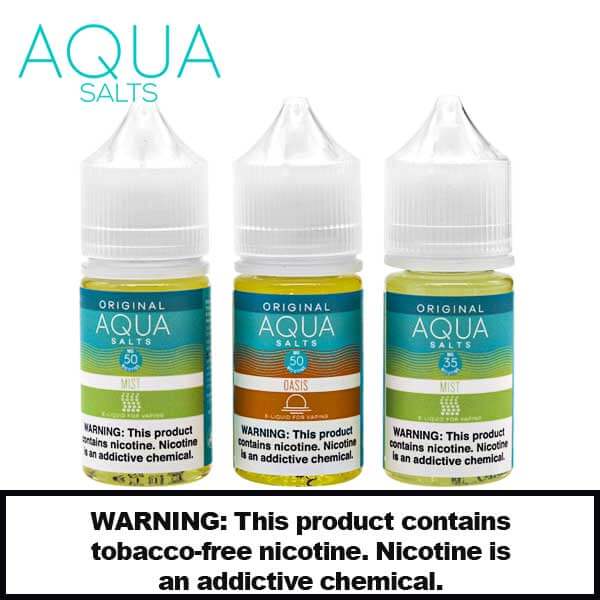 Aqua Synthetic Salt Nicotine E-Liquid | 30ml product image