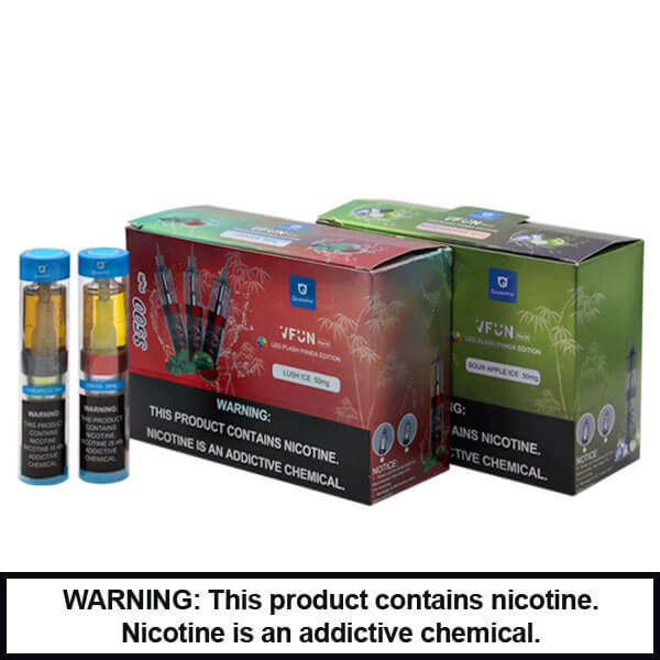 V-Fun Plus LED Flash Edition Disposable | 3500 Puff | 5% Nicotine | 10 Count Display  product image