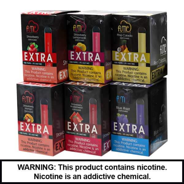 Fume Extra Disposable | 5% Nicotine | 1500 Puffs | 10 Pack product image