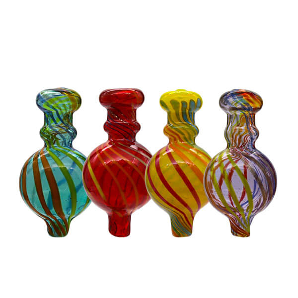 Fancy Swirl Carb Caps | Assorted Colors product image