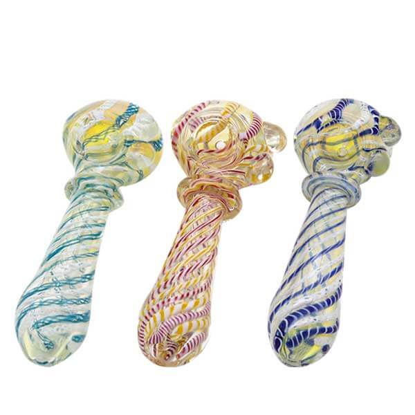 Full Twist and Swirl Handpipe | 6 inch | Assorted Colors product image