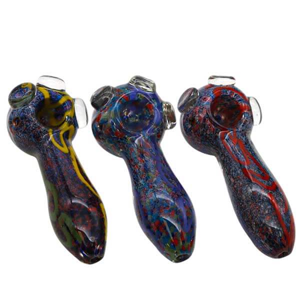 Three Front Stone Handpipe | 5 inch product image