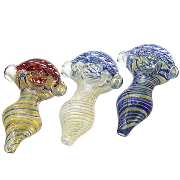 Big Cone Middle Tip Handpipe | 5 inch | Assorted Colors product image