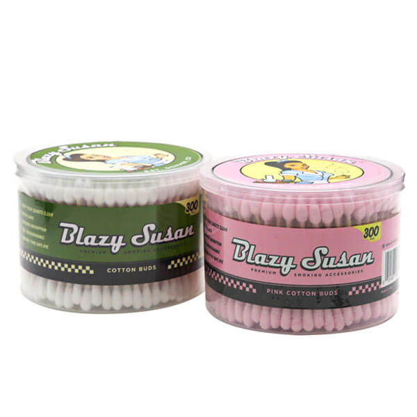 Blazy Susan Cotton Buds | 300 Count Jar product image