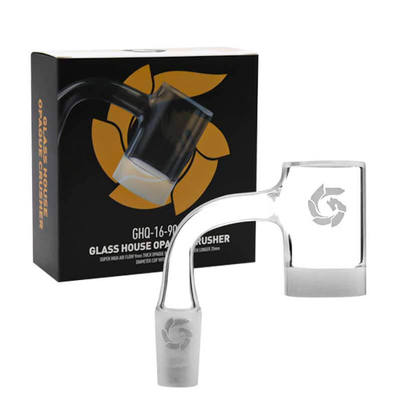Glass House Opaque Crusher No Weld Quartz Banger (GHQ-16-90-14) | 14mm | Male product image