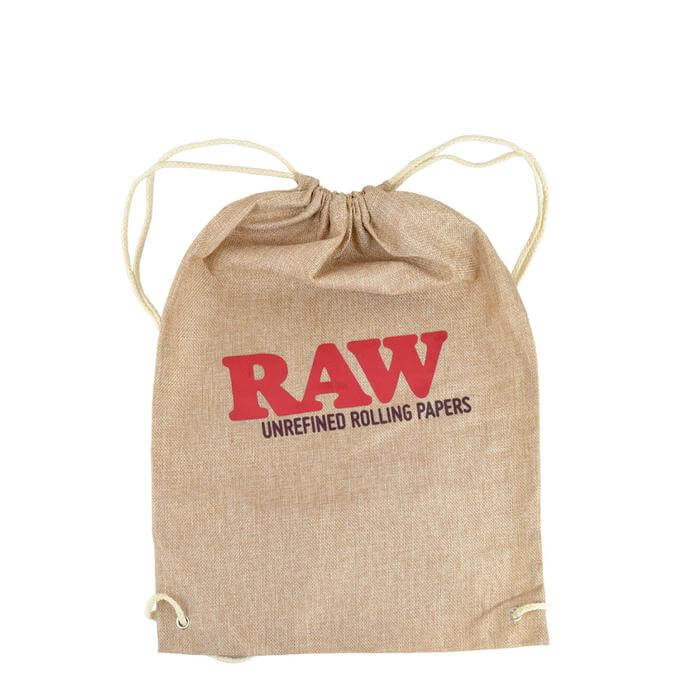 RAW Drawstring Bag | Tan product image