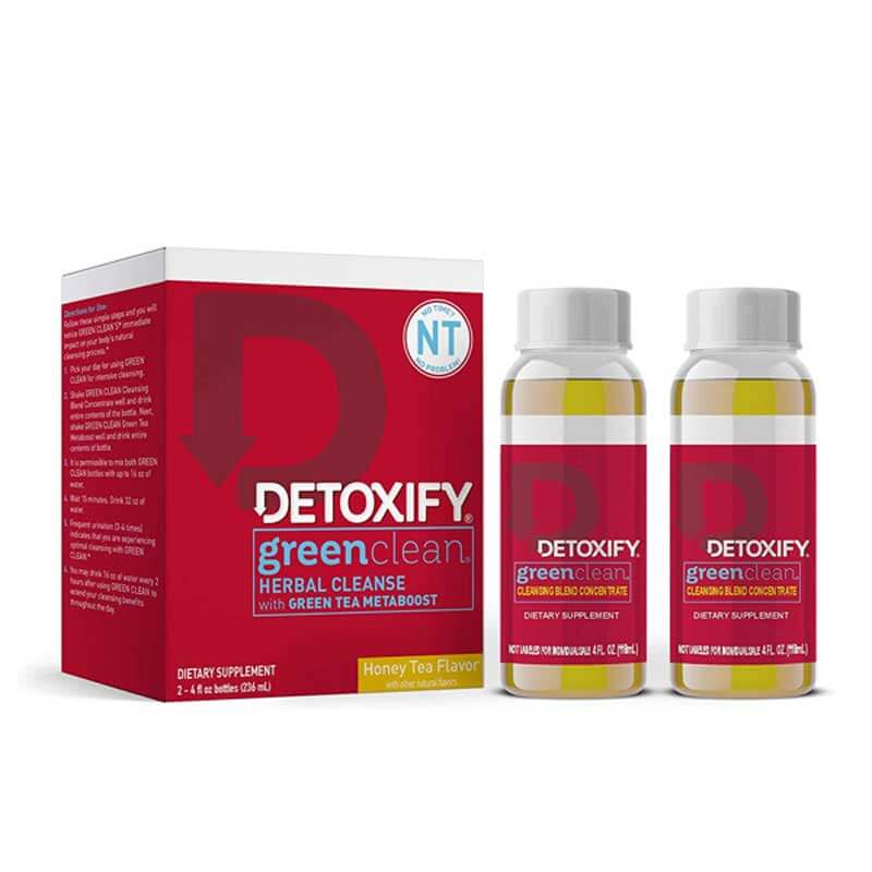 Detoxify Green Clean Herbal Cleanse | 4oz | 2 Pack | Honey Tea product image