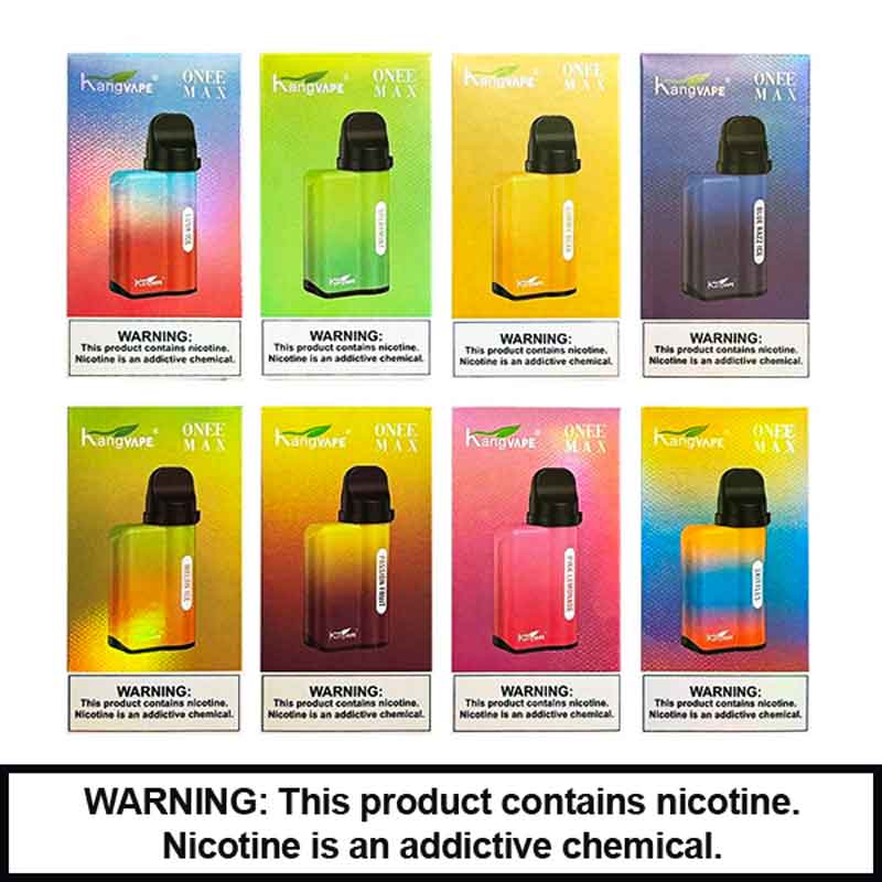 Kangvape Disposable Onee Maxx | 5000 Puffs | 5% Nicotine | 10 Count Display - image 1 of 2