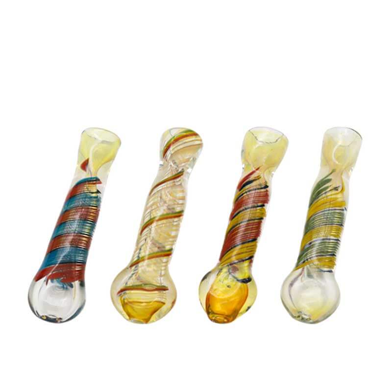 Rasta Candy Chillum (CCP-016) | 3 inch | Assorted Colors product image