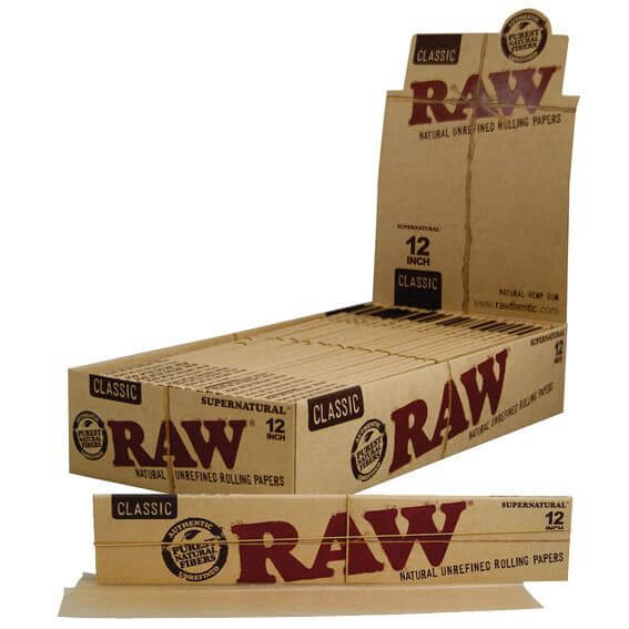 RAW Classic Rolling Papers Supernatural 12inch | 20 Count Display product image