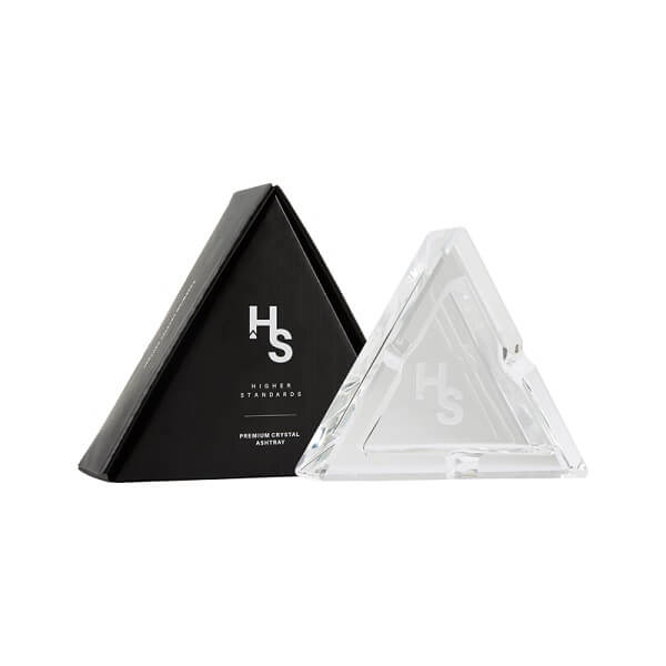 Higher Standards Glass Ashtray | Clear product image