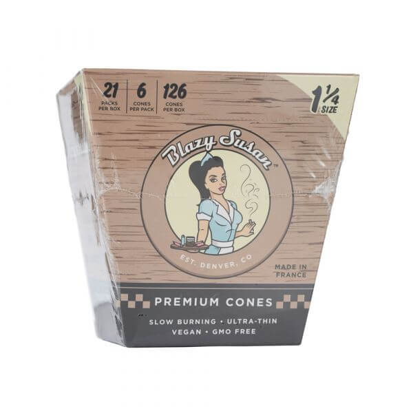 Blazy Susan Unbleached Cones | 1 1/4 | 21 Pack  product image