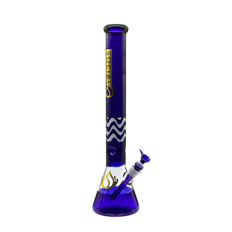 Social DEJA VU Beaker Waterpipe (A-31) | 18 inch - image 5 of 7