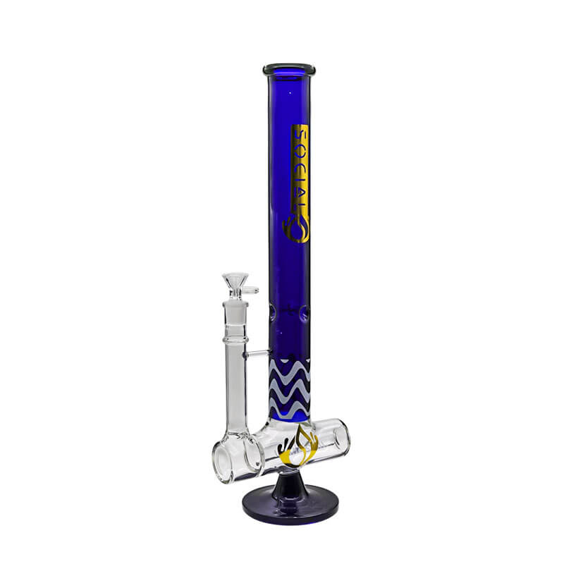 Social FICTION with Inline Perc Waterpipe (A-32) | 18 inch - image 7 of 7