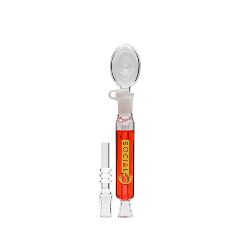 Social Gel Series CRYUS Nectar Collector Handpipe (SO-HP-12) | 7.5 inch - image 6 of 6