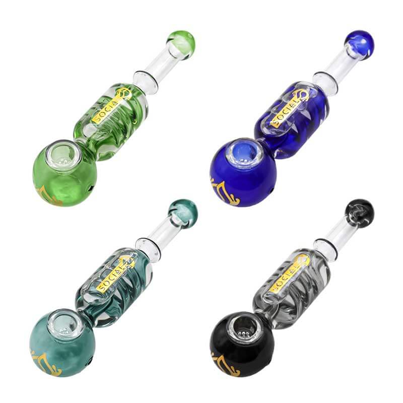 Social Gel Series DON with Coil Perc and Removable Bowl (SO-HP-09) | 8 inch - image 1 of 5
