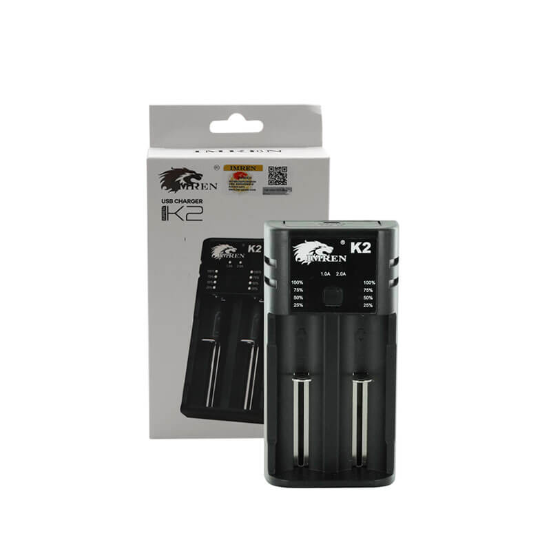 Imren K2 2-Bay Battery Charger product image