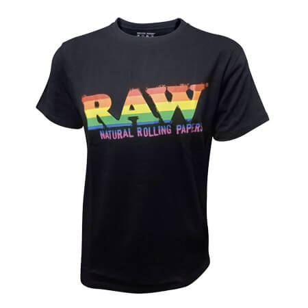 RAW x Rolling Papers Pride Logo Shirt (with Stash Pocket) product image