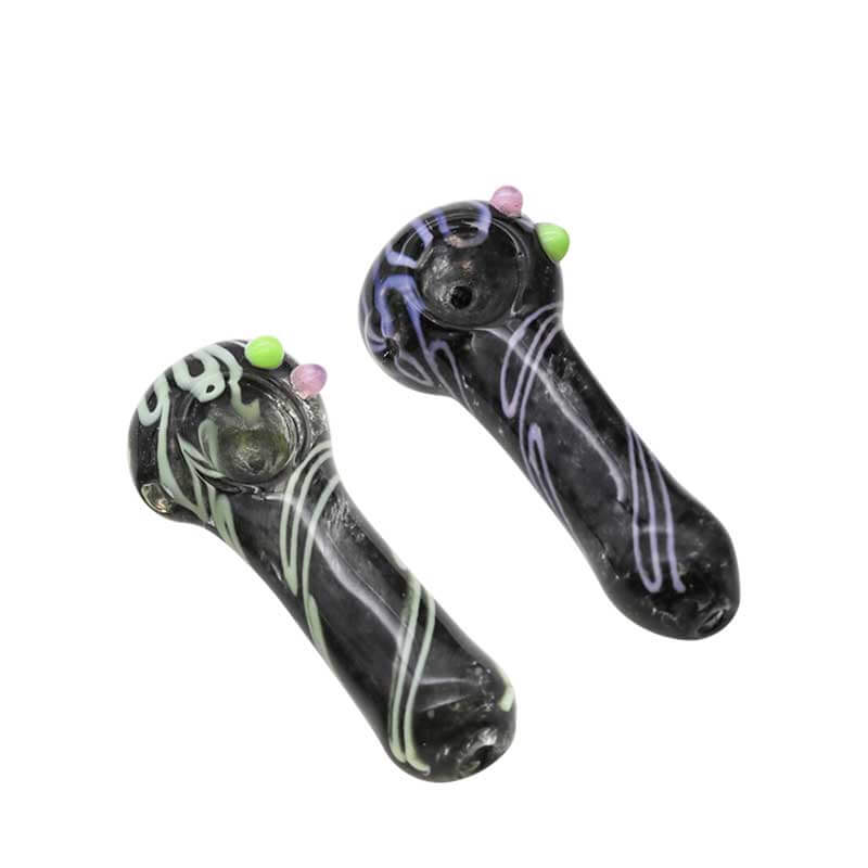 Slyme Rod Dotted Handpipe (SB-1965) | 3.5 inch | Assorted Colors product image