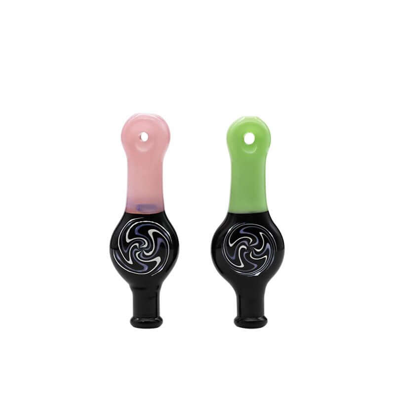 Slyme Black Reverse Pattern Nectar Straw (SB-2932) | 10mm | 3 inch product image