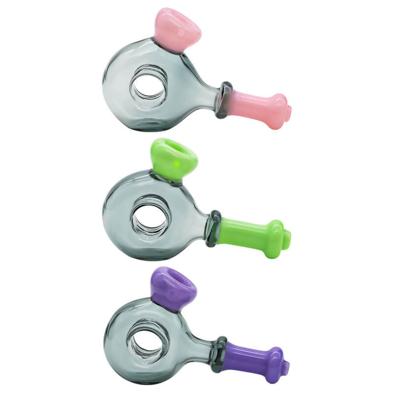 Slyme Tube Donut Handpipe (SB-2758) | 5 inch | Assorted Colors product image