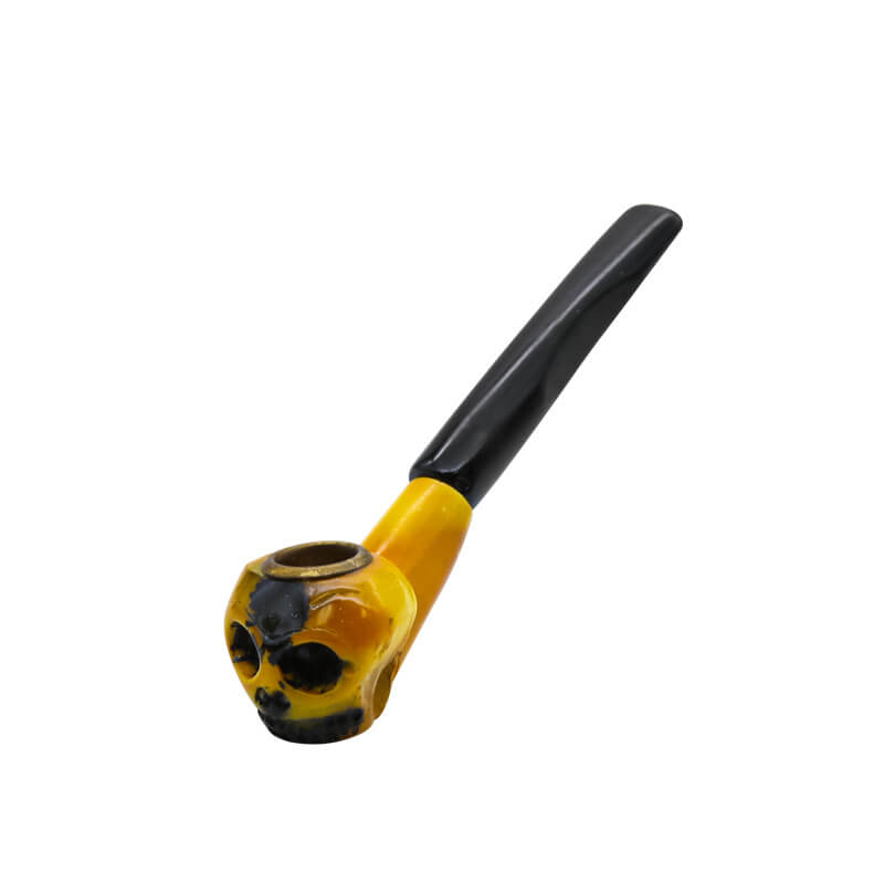 Wooden Skeleton Handpipe (SB-75) | 5 inch product image