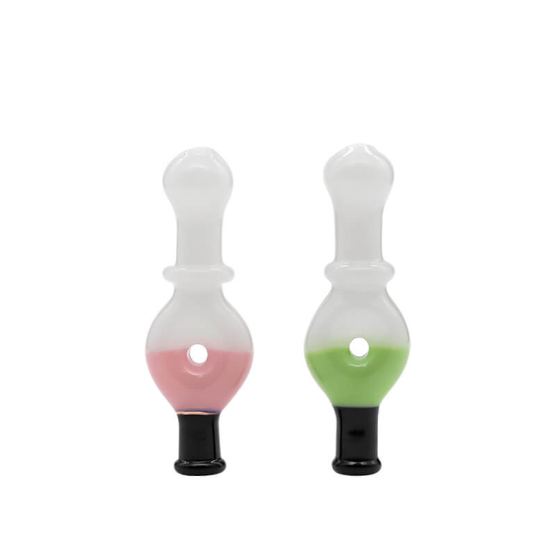 Donut Hole Ribbed Nectar Straw (SB-2870) | 10mm | 4 inch | Assorted Colors product image