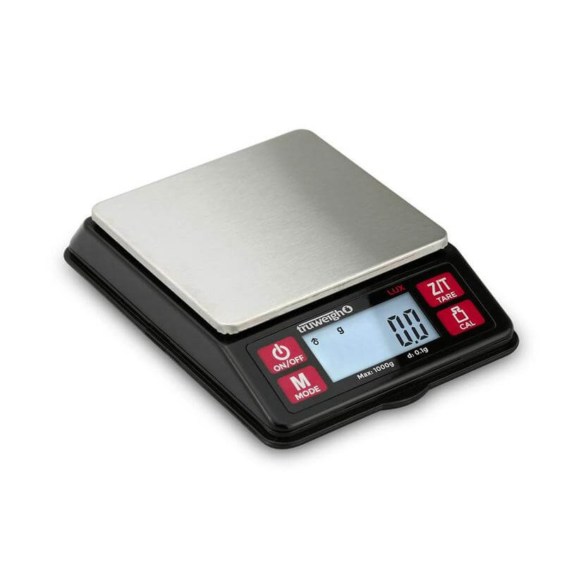 Truweigh LUX Digital Scale | 1000x0.1g | Black product image