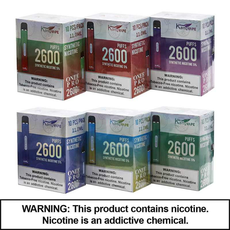 Kangvape Disposables | 2600 Puffs | 5% Nicotine | 10 Count Display product image
