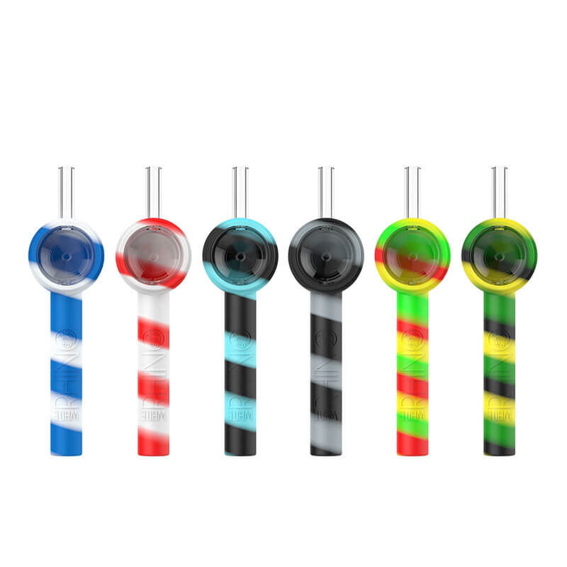 White Rhino Flip Handpipe to Straw | Assorted Color product image