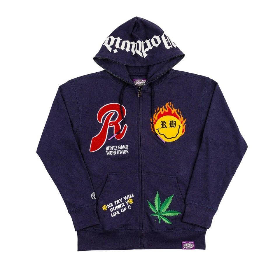 RUNTZ Life Hoodie | Navy Blue (321-33673-NVY) (MSRP $90) - image 1 of 2