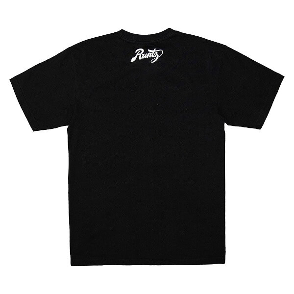 RUNTZ Chrome Scripts Tee | Black & Gold (321-40228-BKG) (MSRP $40) - image 2 of 2