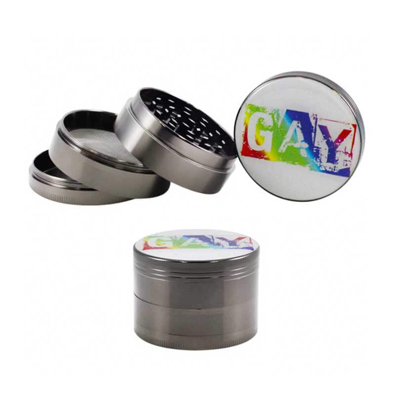 Pride Rainbow 4 Part Heavy Grinder | 60mm product image