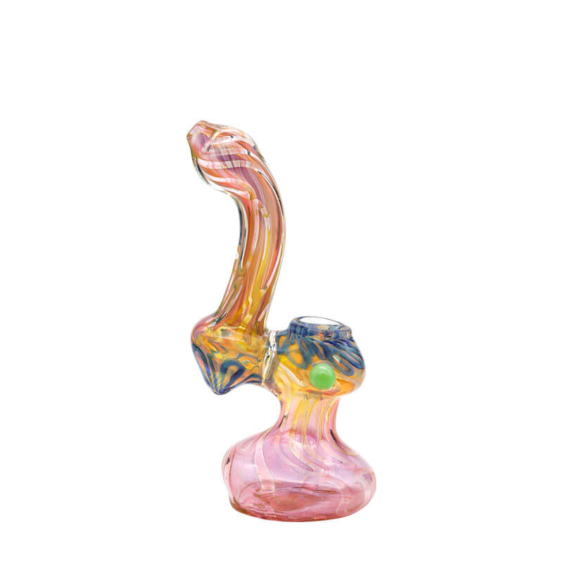 Spiral Fumed Bubbler Handpipe (SHB-013) | 8 inch product image