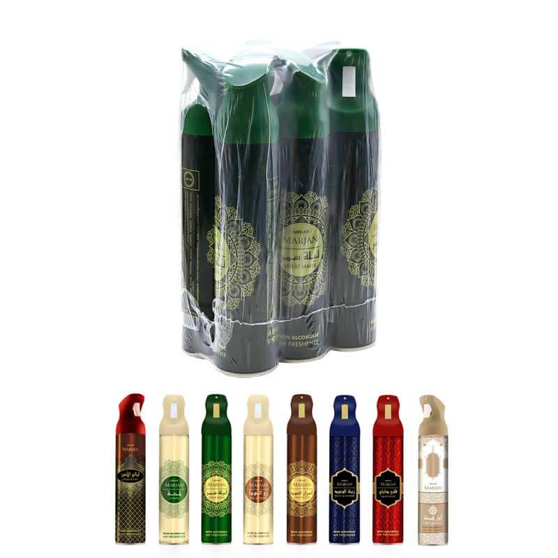 Armaf Marjan Non-Alcoholic Air Fresheners 10oz | 6 Count Display product image