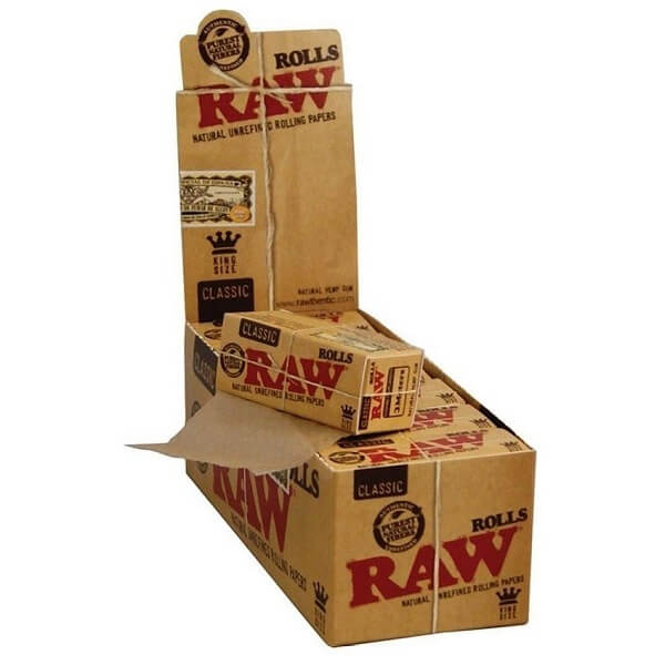 Raw Classic Rolls Rolling Papers | 3 Meter (King Size) | 12 Count Display - image 2 of 2